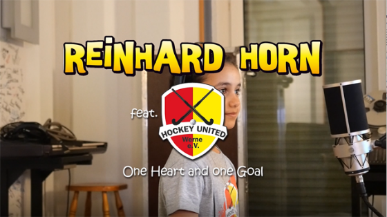 Hockey United nimmt mit Reinhard Horn Vereinshymne auf